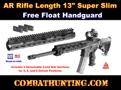 UTG PRO AR15 Rifle Length 13" Super Slim Handguard