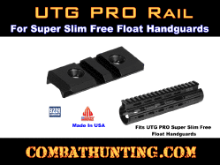 UTG MTURS01S PRO Rail for Super Slim Free Float Handguard 2 Slots