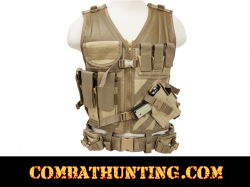 Ncstar Military Tan Tactical Vest 2X