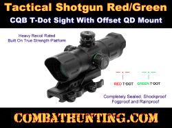 Tactical Shotgun Red/Green Dot Sight