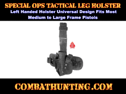 UTG Special Operations Universal Tactical Black Leg Holster (Left Handed) 