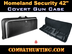 Tactical Rifle Covert Gun Case 42" AR-15, M-16, M4