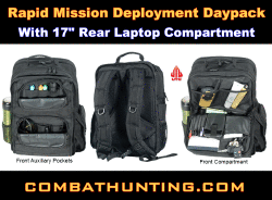 UTG Rapid Mission Deployment Daypack Black