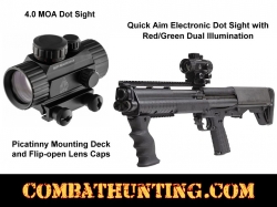 Red/Green CQB Dot Sight For DP-12 Shotgun