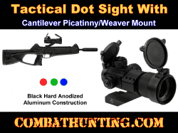 Red Dot Sight For Beretta CX4 With Cantilever Mount