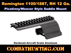 Remington 1100/1187 12 Gauge Shotgun Saddle Mount