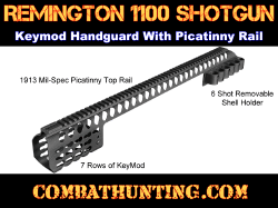 Remington 1100 Tactical Rail System Keymod