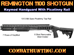 Remington 1100 Tactical Rail System Keymod
