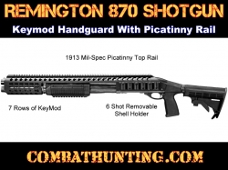 Remington 870 Tactical Rail System Keymod