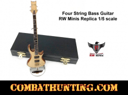 Replica Four String Bass Guitar With Case