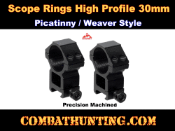 Weaver 30mm High Profile SeeThru Scope Ring