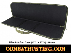 Rifle Soft Gun Case 42"L X 13"H Green