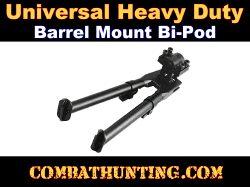 Universal Heavy Duty Barrel Mount Bipod