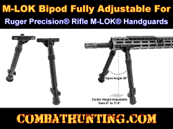 Ruger® Precision Rifle Bipod For M-LOK® Handguard