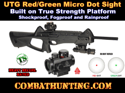 UTG 2.6" ITA Red/Green Micro Dot Sight QD Mount