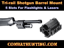 Shotgun Flashlight Mount-Barrel Mount