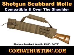 Tactical Shotgun Scabbard Tan/FDE