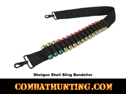 Tactical Shotgun Sling with Shellholder