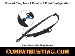 2 Point Sling With QD Swivels Adjustable