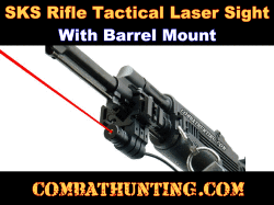SKS Rifle Tactical Laser Sight With Tri-rail Mount