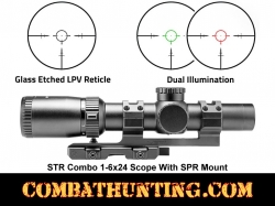 1-6x24 Scope With QD Mount Picatinny For M&P 15 Sport II