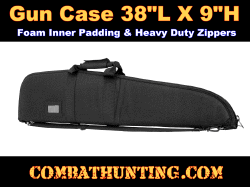 Gun Case 38"L X 9"H In Black