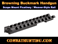 Browning Buckmark Handgun Scope Mount Rail