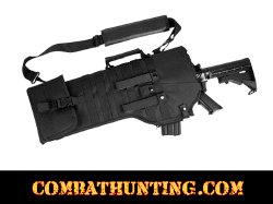 AR-15 Tactical Rifle Scabbard Black