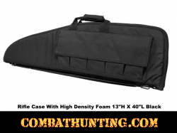 Black Tactical Rifle Soft Gun Case 40x13-Inches