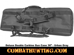 Double Carbine Case 36 Inches Urban Gray