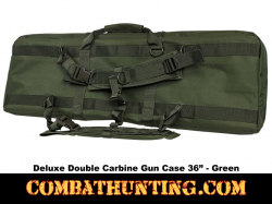Double Carbine Case 36 Inches Military Green