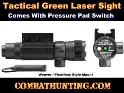 Tactical Green Laser Sight With Mount & Pressure Switch