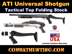 ATI Universal Shotgun Tactical Top Folding Stock