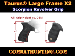 Taurus Large Frame X2 Scorpion Revolver Grip