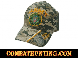 Military U.S. Army Logo Baseball Cap Digital Camo