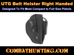 UTG Belt Holster Right Handed Black