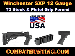 Winchester SXP Defender Pistol Grip Stock & Forend With Shell Holder