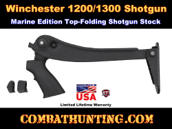 Winchester 1200/1300 Marine Tactical Top Folding Stock With Grip