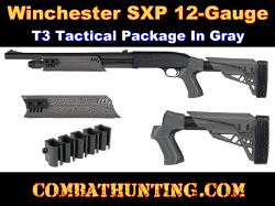 Winchester SXP Stock and Forend In Destroyer Gray