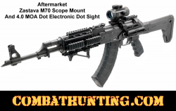 Zastava M70 N-PAP Scope Mount & 4.0 MOA Dot Electronic Dot Sight Kit