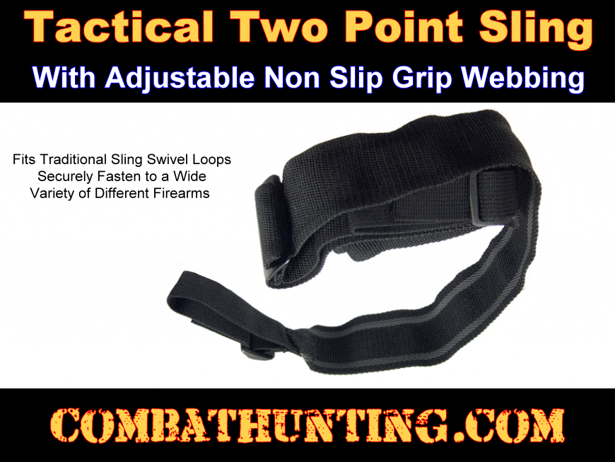 Tactical Two Point Sling For Rifles and Shotguns style=