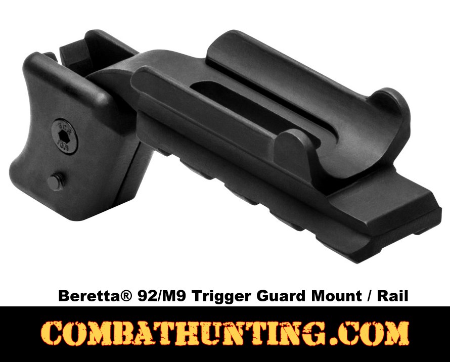 Beretta 92/M9 Trigger Guard Mount/ Rail style=