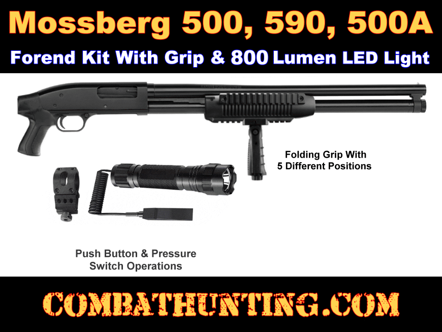 Mossberg 500,590,500A Tactical Forend Kit style=