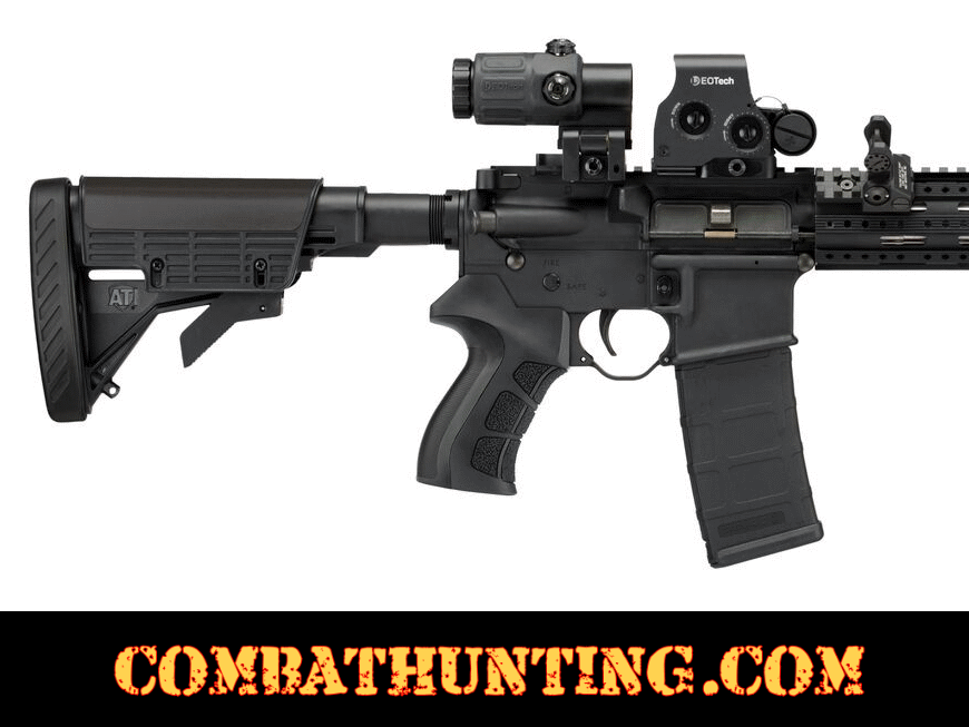 ATI X2 AR-15 AR-10 Scorpion Recoil Pistol Grip Black style=