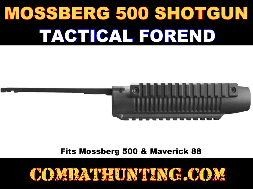 Mossberg 500 Tactical Forend With 3 Accessory Rails style=