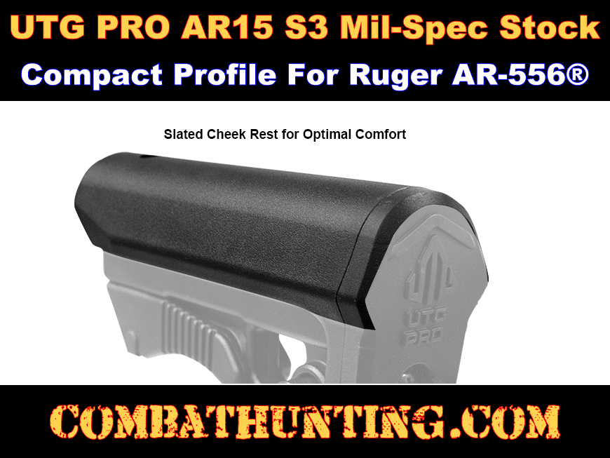 Ruger AR-556® Stock Compact Adjustable style=