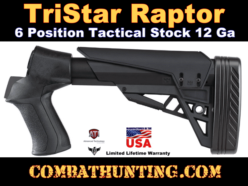 Tristar Raptor ATAC Stock Six Position Adjustable style=
