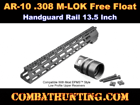 AR-10 DPMS LR 308 Low Profile Handguard M-LOK 13.5