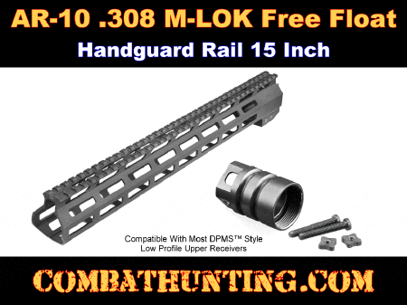 AR-10 DPMS LR-308 Low Profile Handguard 15