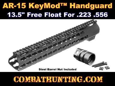 AR-15 Free Float KeyMod Handguard 13.5